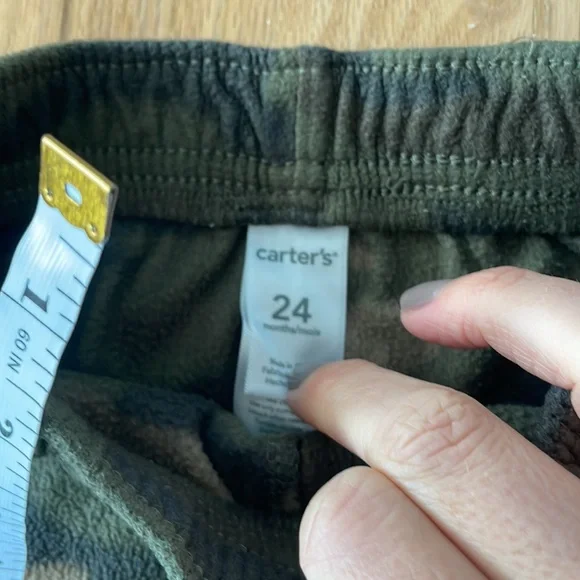 Bundle - 4 pairs Toddler Boys Explorer Camo Cargo Pants, size 2T - Picture 13 of 13